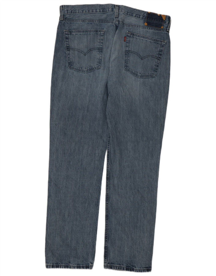 Męskie proste dżinsy Levi's W36 L32 Niebieskie bawełniane