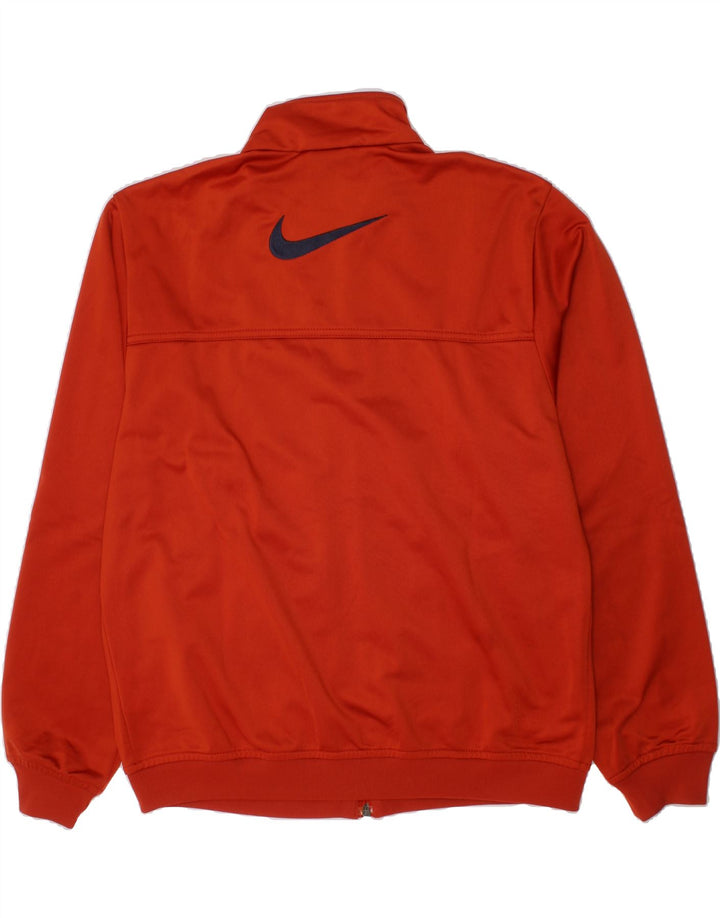 NIKE Boys Graphic Tracksuit Top Jacket 14-15 Years Large Red Polyester Vintage Nike and Second-Hand Nike from Messina Hembry 