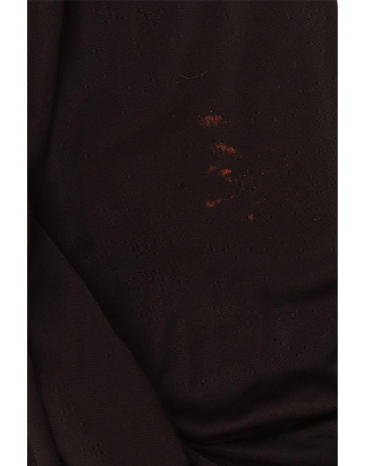 Męska kurtka dresowa Adidas UK 38/40 Średni czarny poliester