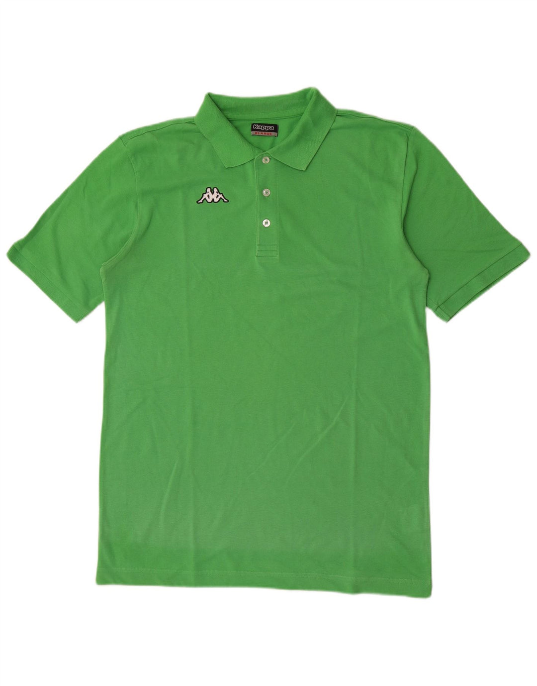 Męska koszulka polo Kappa XL, zielona bawełna