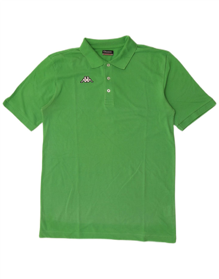 Męska koszulka polo Kappa XL, zielona bawełna