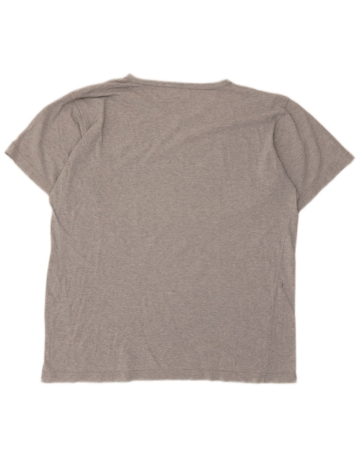 Męski T-shirt Calvin Klein Jeans, duży, szary, nakrapiany