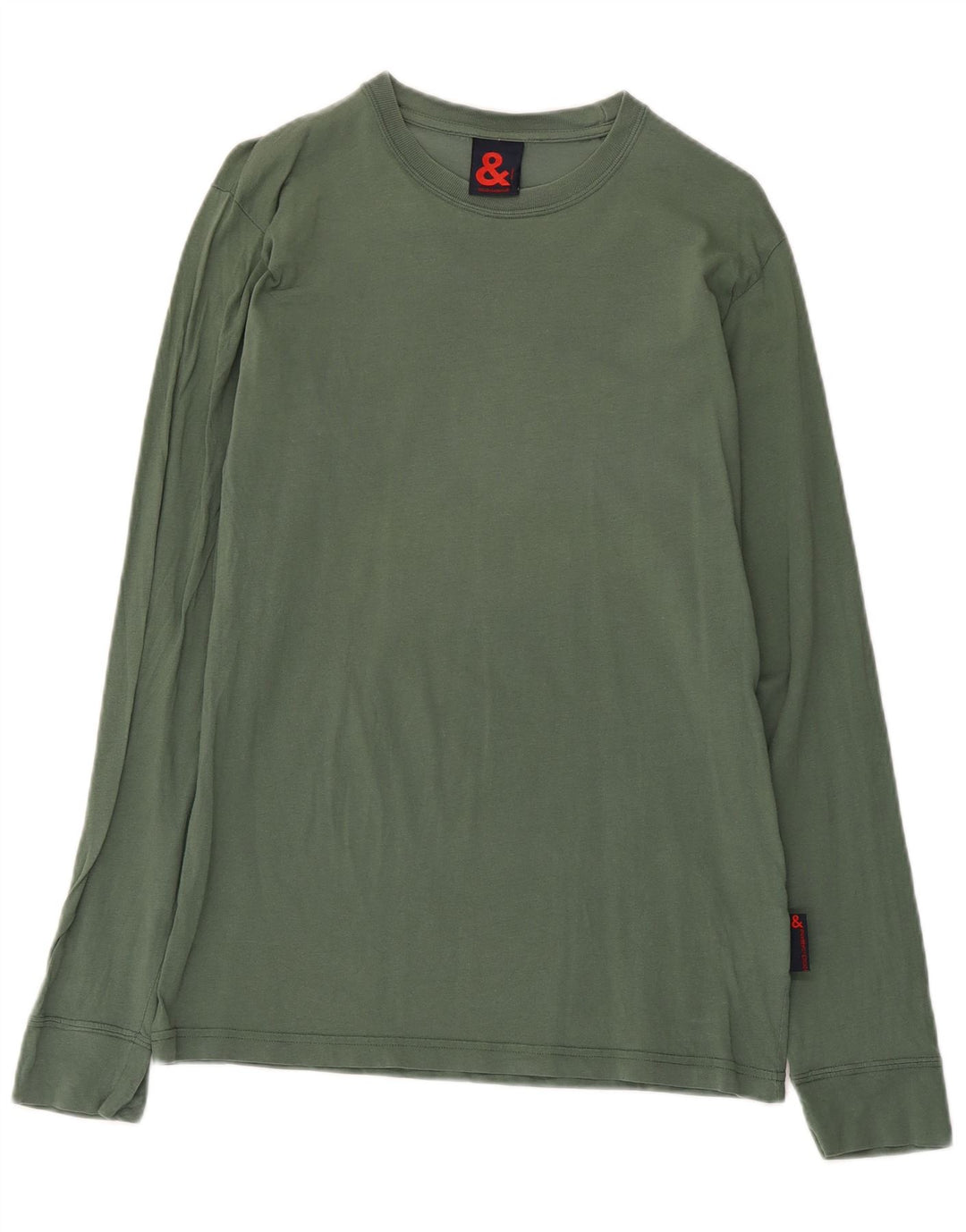 Damski top Dolce & Gabbana z długim rękawem IT 48 XL, bawełna khaki