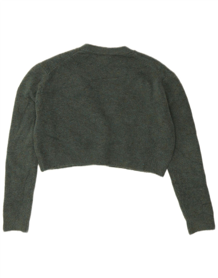Damski sweter oversize Zara Crop Oversize UK 10 Small Green