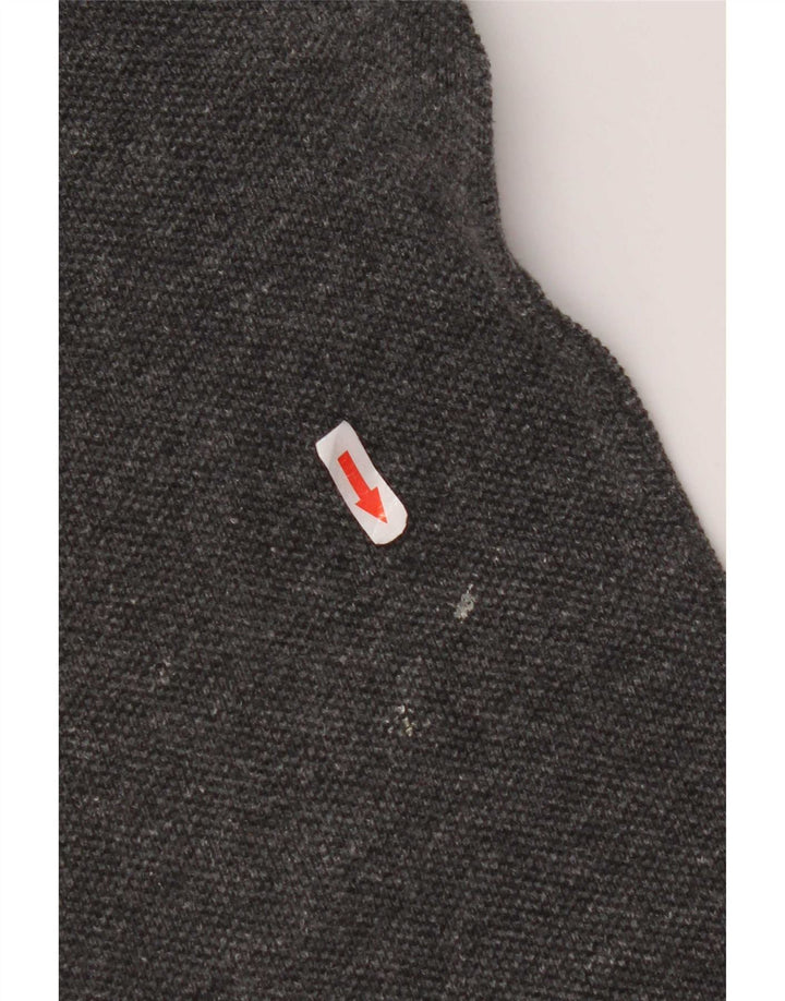 Męski top Jack & Jones z długim rękawem, duży, szary, bawełniany