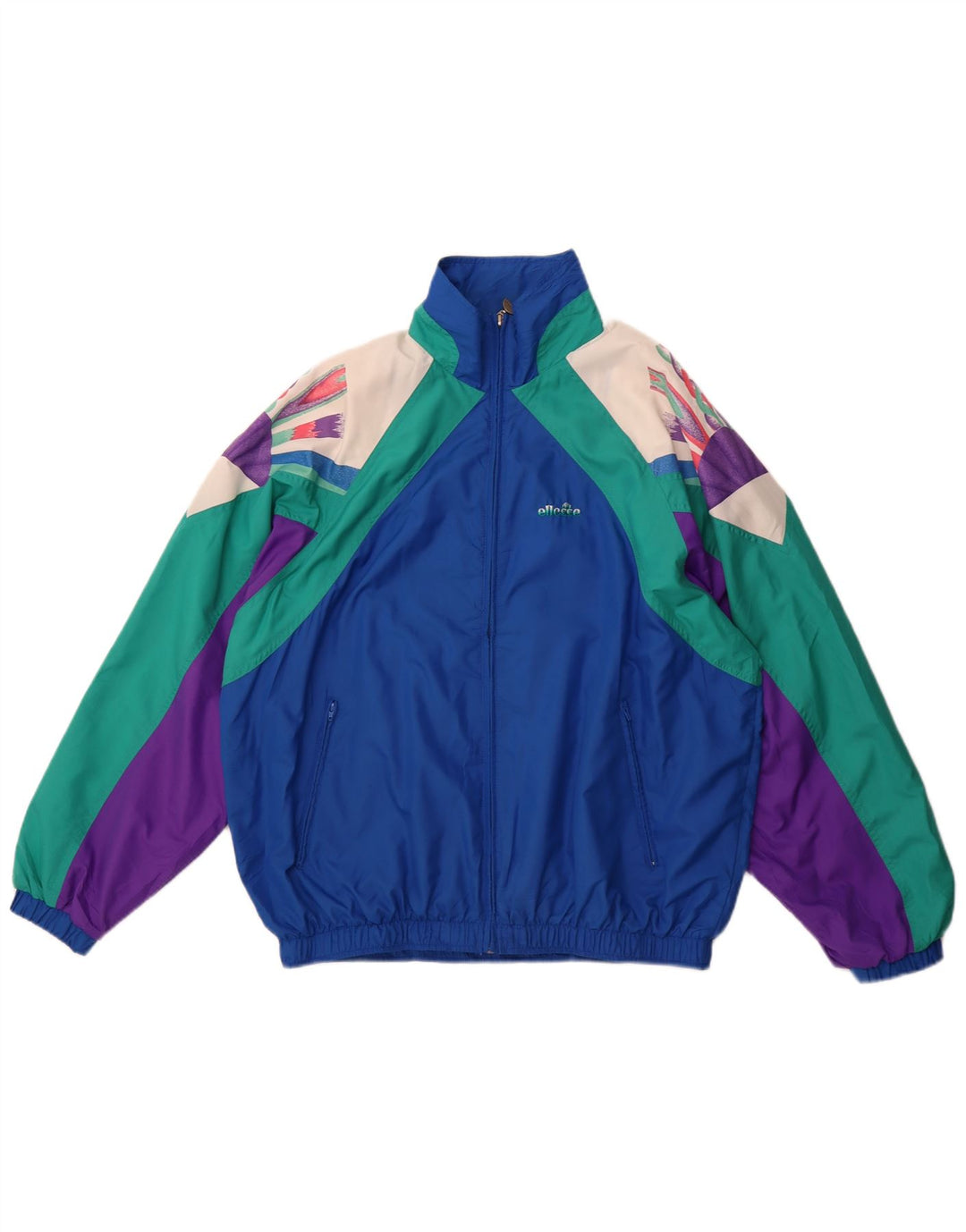 Ellesse Męski luźny dres IT 48 w kolorze średnioniebieskim