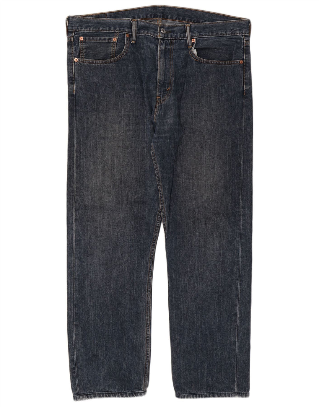 Męskie dżinsy Levi's 508 Straight W36 L29 Granatowa bawełna