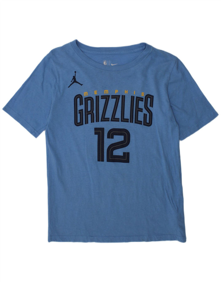 Chłopięcy T-shirt NIKE Memphis Grizzlies z grafiką, 10-11 lat, średni niebieski