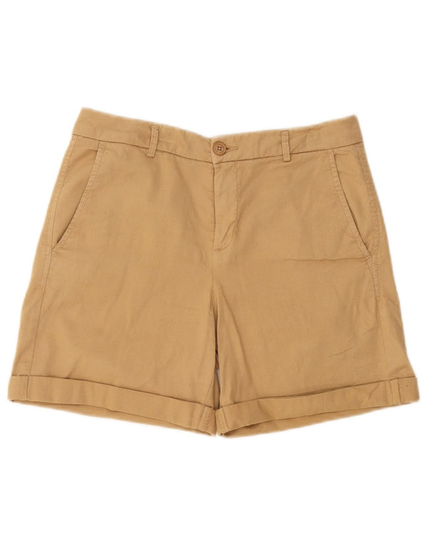 Damskie spodenki Chino Benetton UK 6 XS W25 Beżowa bawełna