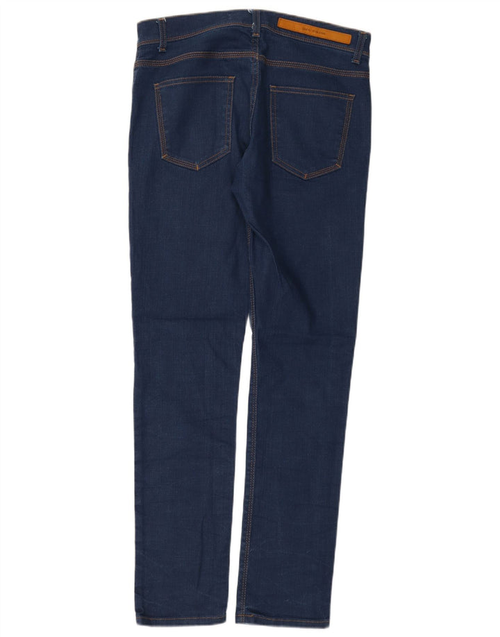 Jeansy męskie Zara Slim EU 40 Medium W31 L31 Granatowa bawełna