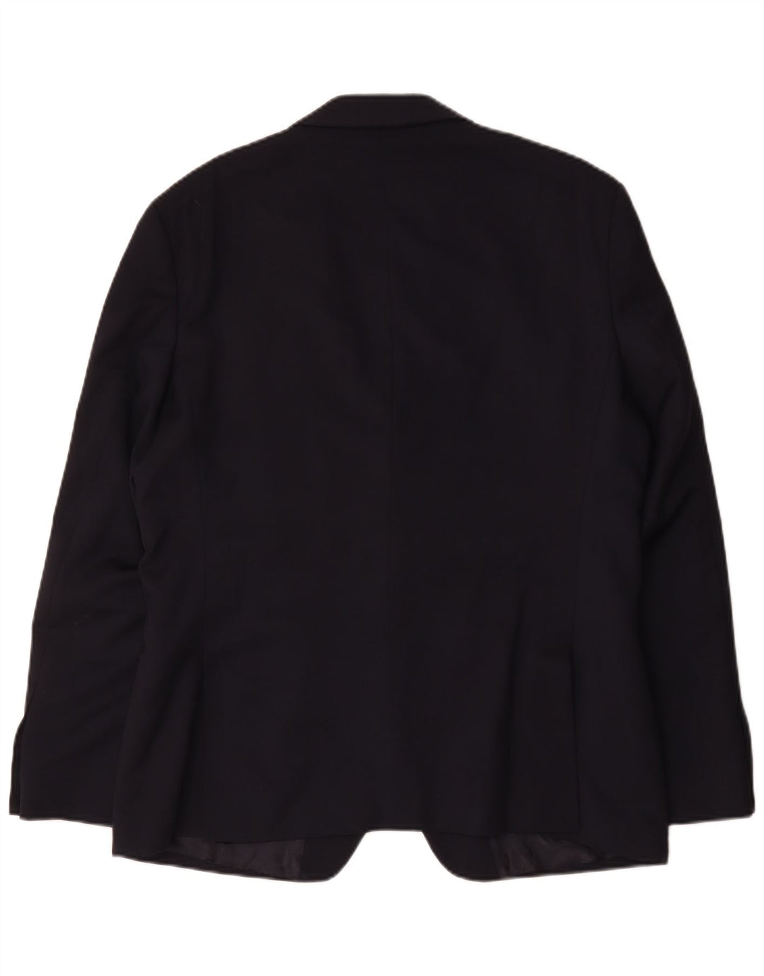 Ted Baker Męska marynarka slim fit zapinana na 2 guziki UK 44 2XL Granatowa wełna