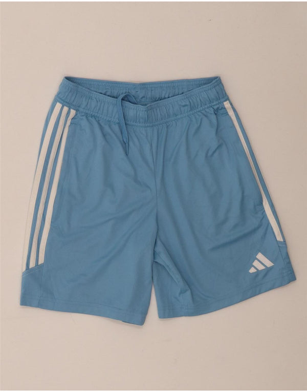 Chłopięce spodenki sportowe Adidas Aeroready 11-12 lat Niebieski poliester
