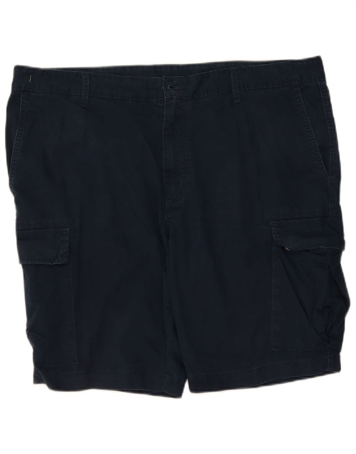 Męskie spodenki cargo MARKS & SPENCER W40 XL, granatowe, bawełniane