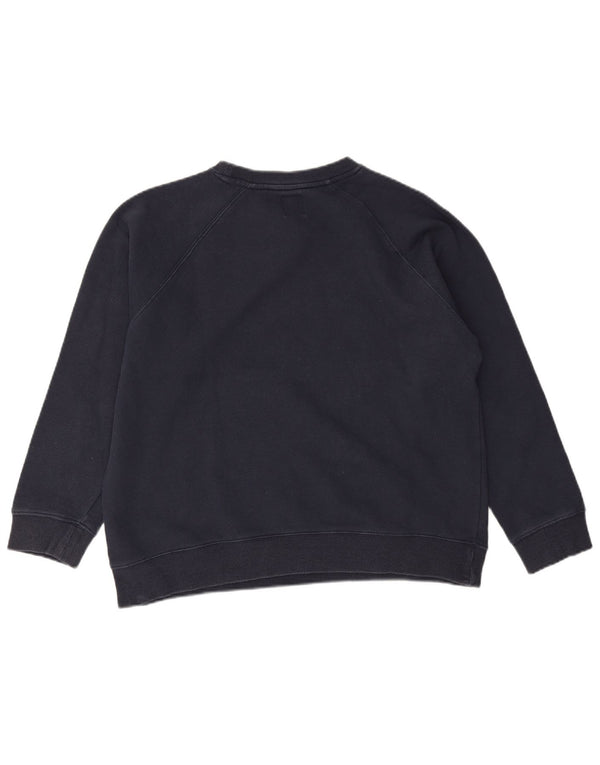 Bluza damska Fila Jumper UK 16, duża, granatowa, bawełniana