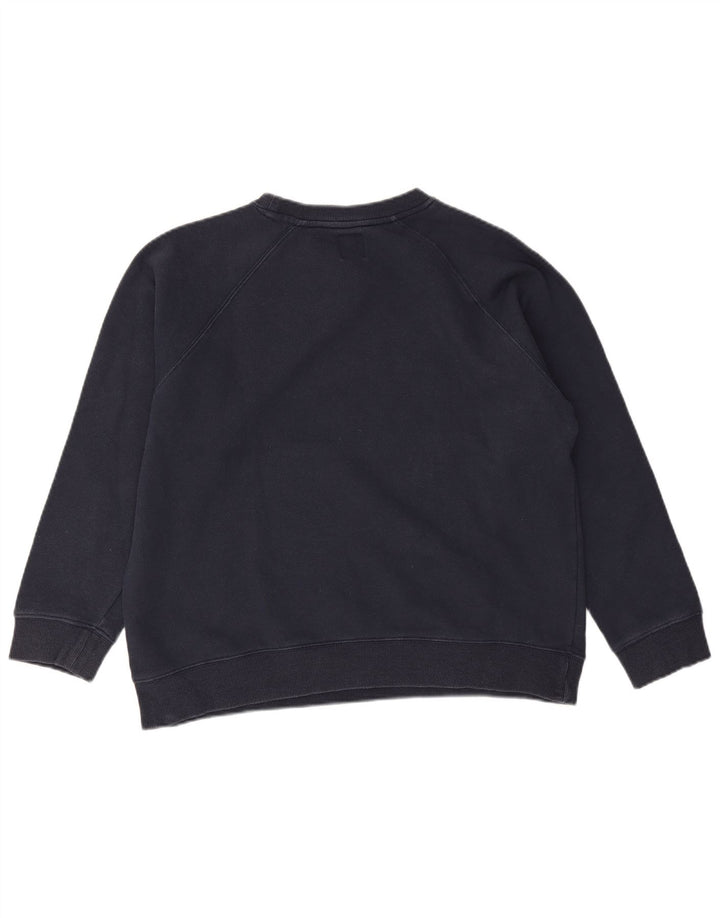 Bluza damska Fila Jumper UK 16, duża, granatowa, bawełniana