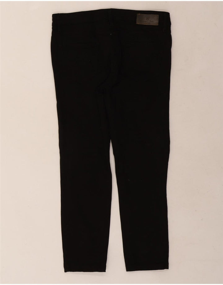 Jeansy damskie Massimo Dutti Crop Slim W32 L25 Czarne