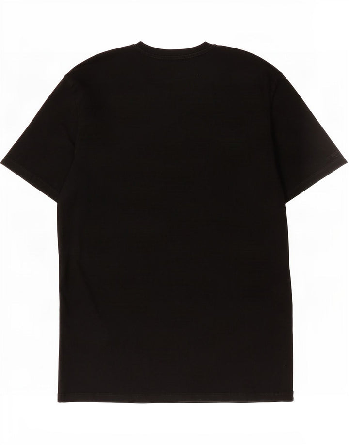 T-shirt męski Zara, duży, czarny, bawełniany