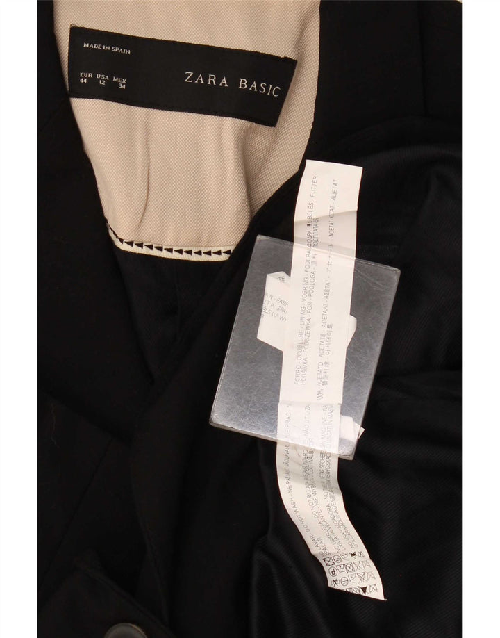 Damska marynarka Zara zapinana na 1 guzik EU 44 XL, czarna