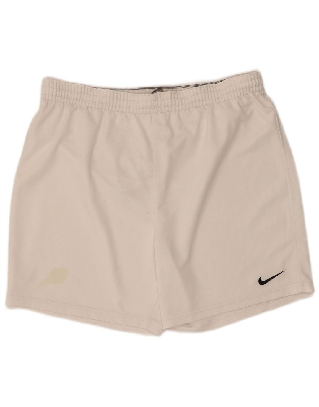 Męskie spodenki sportowe Nike UK 34/36, duże, białe, poliestrowe