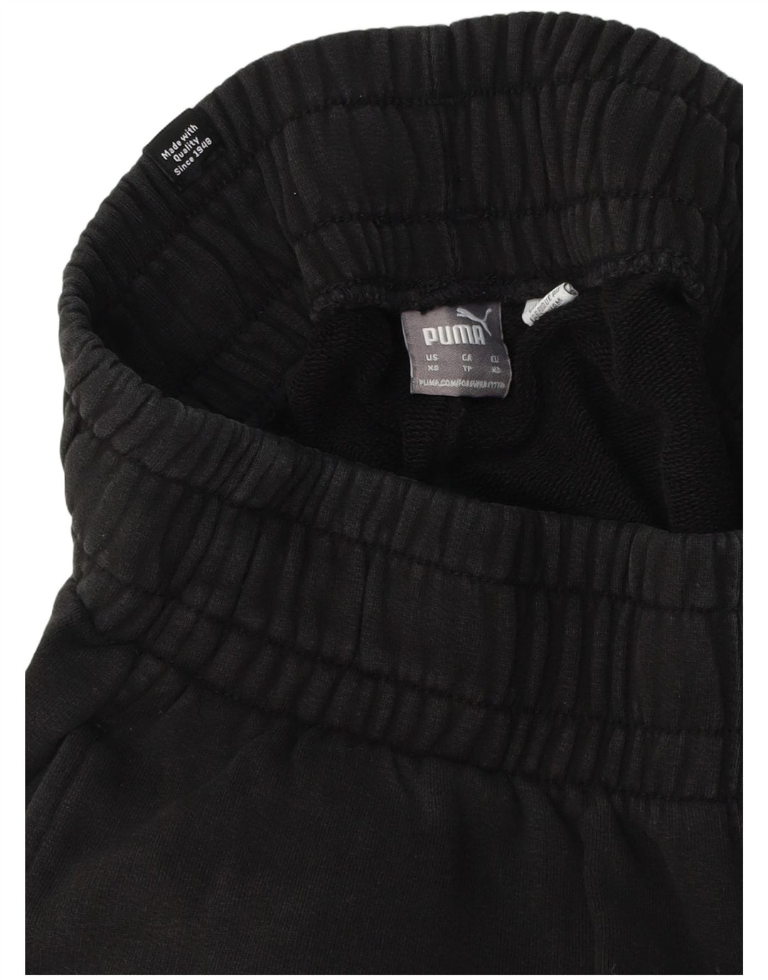 Damskie spodnie dresowe PUMA Joggers UK 4 XS Czarna bawełna