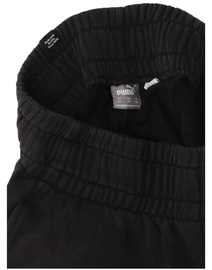 Damskie spodnie dresowe PUMA Joggers UK 4 XS Czarna bawełna