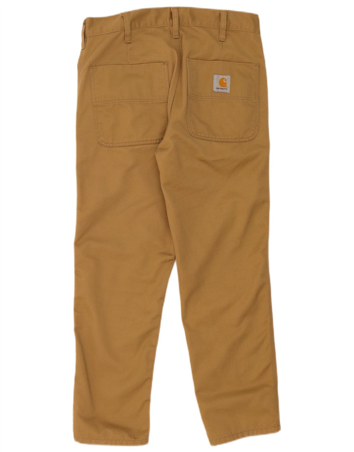 Męskie spodnie Chino Carhartt W30 L27 Beżowy poliester
