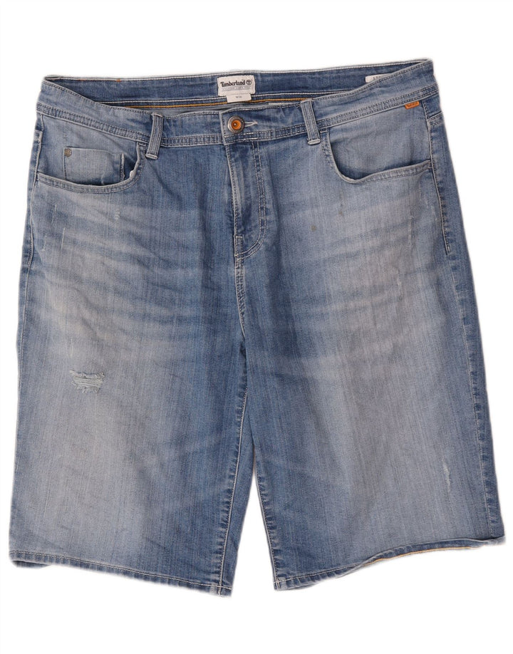 Męskie spodenki jeansowe Timberland W36, duże, niebieskie
