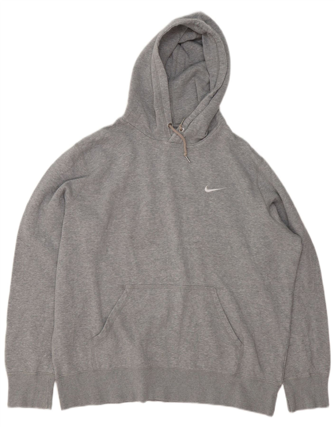 Męski sweter z kapturem Nike XL, szary, bawełniany