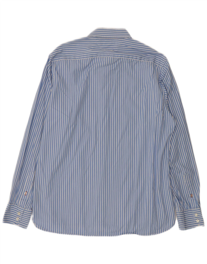 Koszula męska Tommy Hilfiger, duża, niebieska, bawełniana w prążki