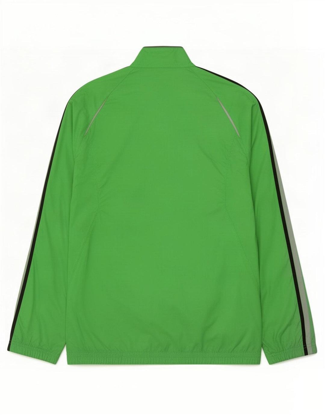Adidas Męska bluza dresowa, mała, zielona nylonowa