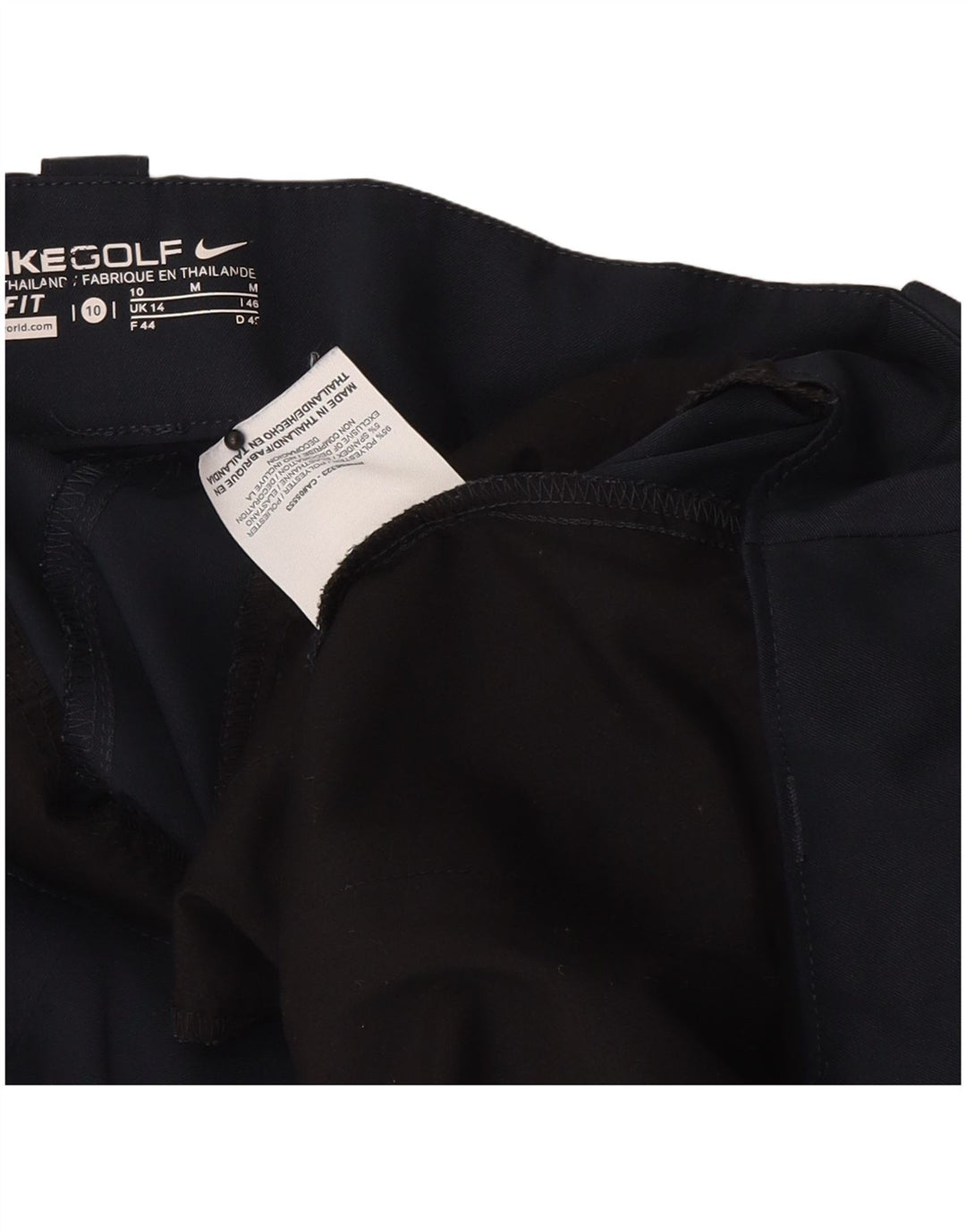 Damskie spodenki golfowe Nike UK 14 Medium W34 Granatowy poliester