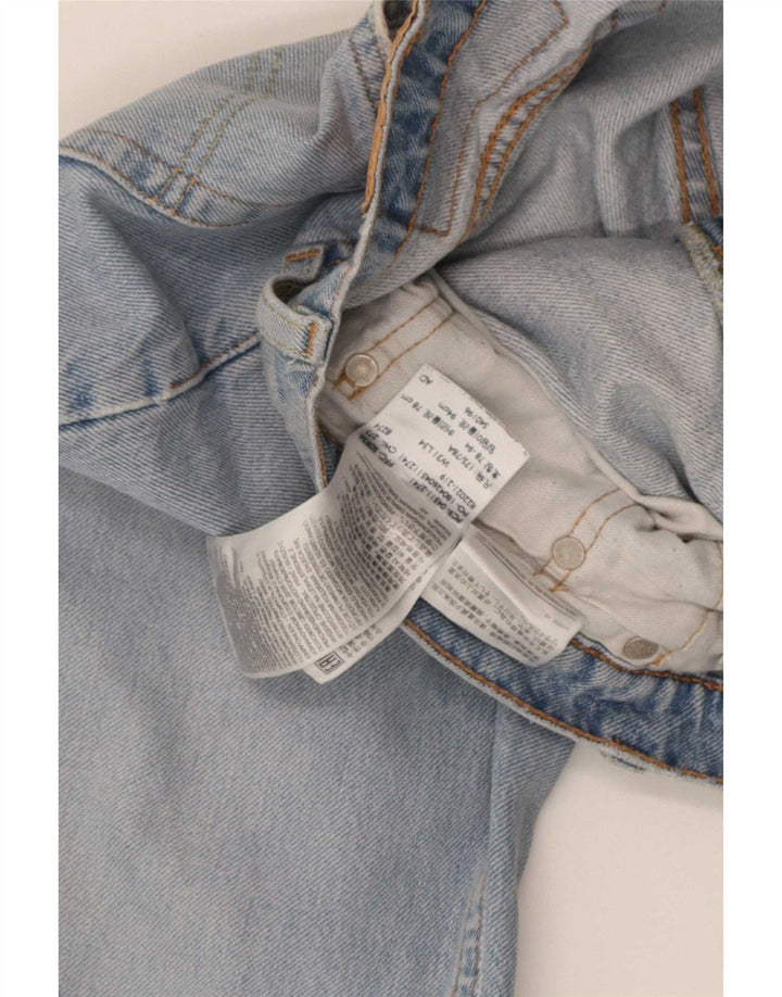 Damskie jeansy Levi's 511 Slim W31 L34 Niebieskie bawełniane