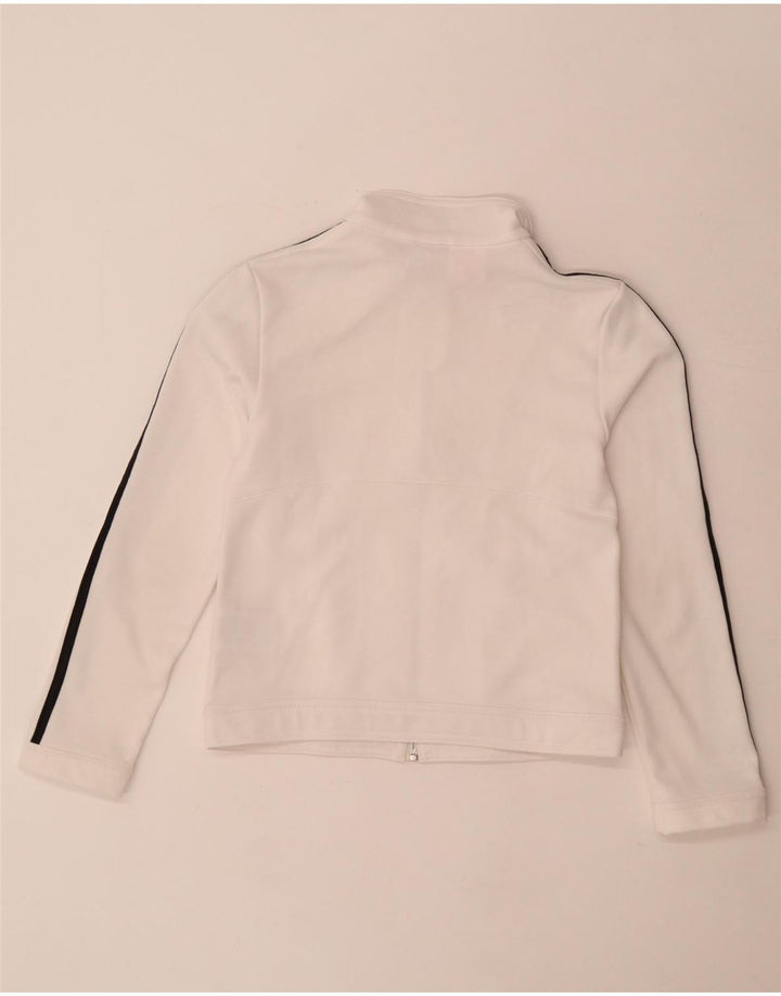 Dziewczęca bluza dresowa Adidas z grafiką, 11-12 lat, biały poliester