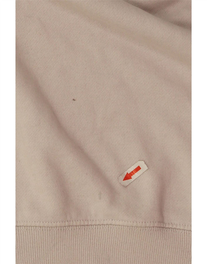 Damska bluza typu oversize typu Crop Fila UK 16, duża w kolorze złamanej bieli