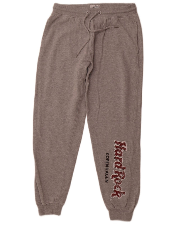 Damskie spodnie dresowe Hard Rock Joggers UK 14 Średnioszary bawełniany