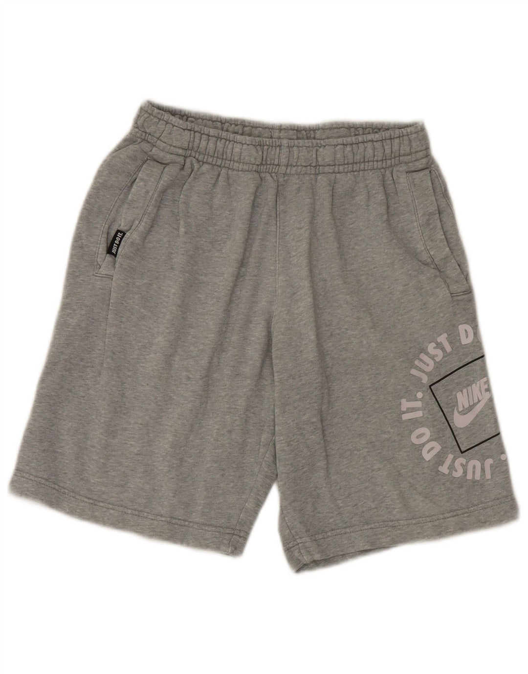 Męskie spodenki sportowe Nike Graphic XS, szare, bawełniane