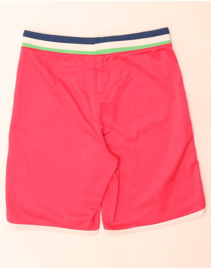 Damskie spodenki sportowe Converse UK 14, duże, różowe, poliestrowe paski