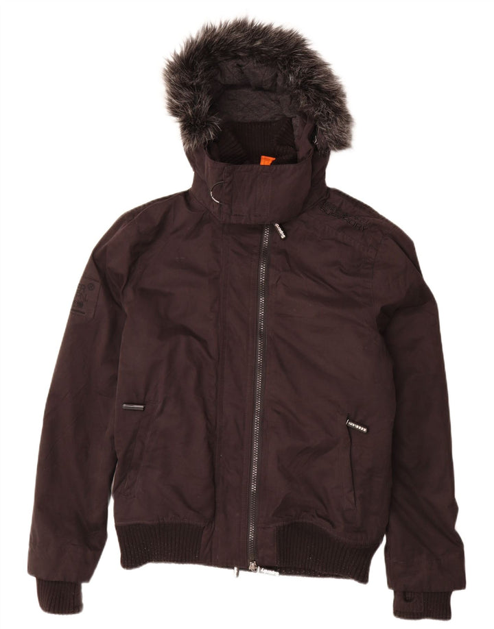 Męska kurtka wiatrówka Superdry The Windbomber UK 40, duża czarna
