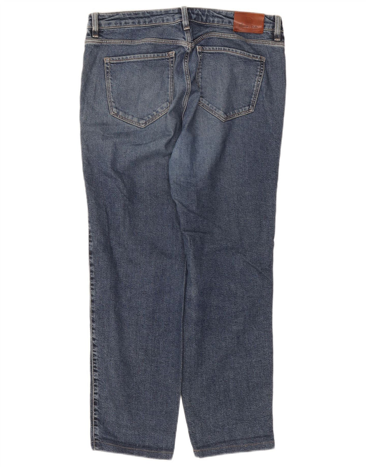 Damskie jeansy Massimo Dutti Cigarette Straight EU 42 Large W32 L27 Blue
