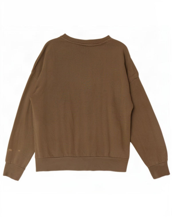 US Polo Assn. Damska bluza dresowa UK 14, średnia bawełna khaki