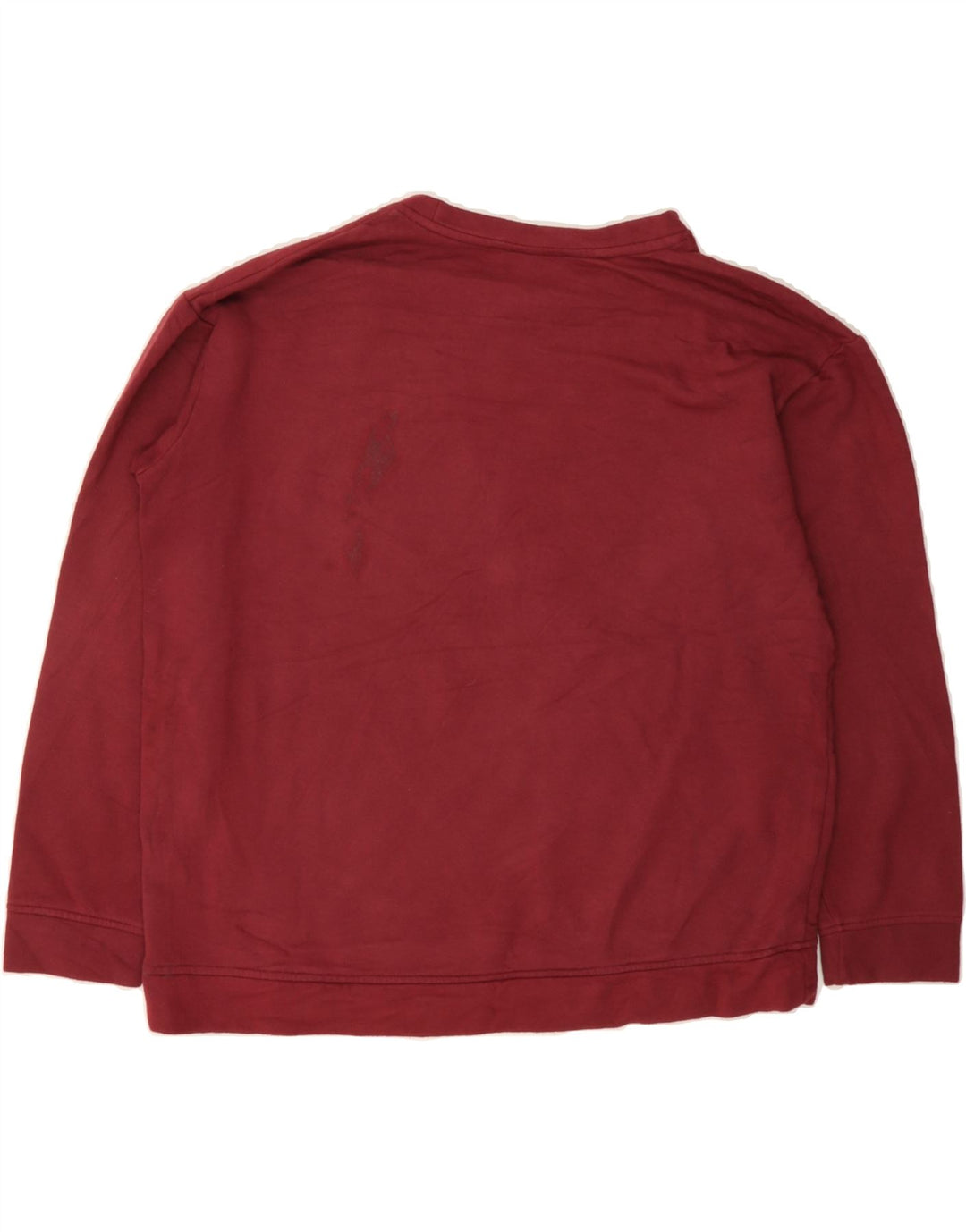 ORVIS Womens Sweatshirt Jumper UK 14 Medium Red Modal Vintage Orvis and Second-Hand Orvis from Messina Hembry 