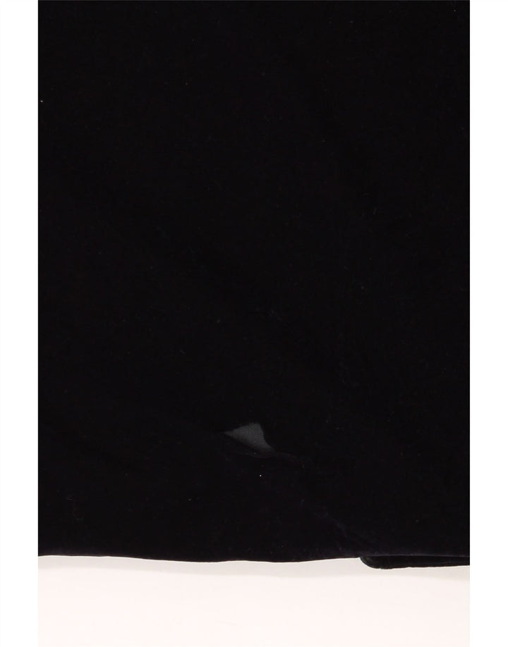 Damski płaszcz welurowy Jaeger UK 14, średni granatowy poliester