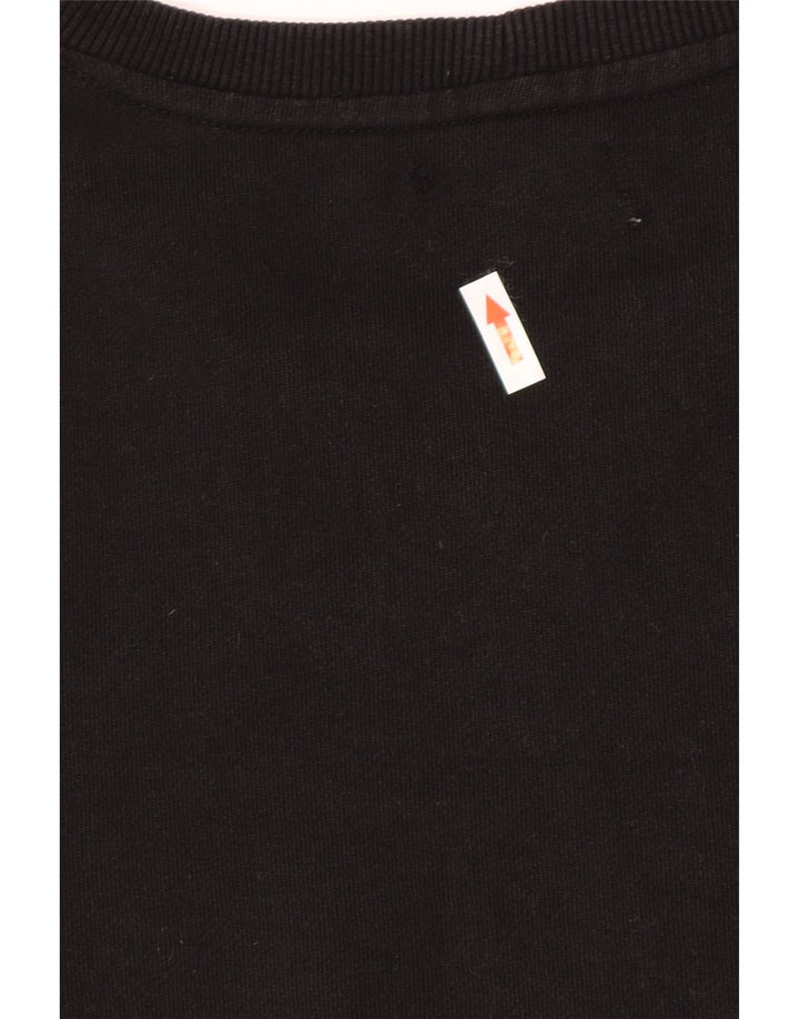 Męski sweter Zara, duży, czarny, bawełniany