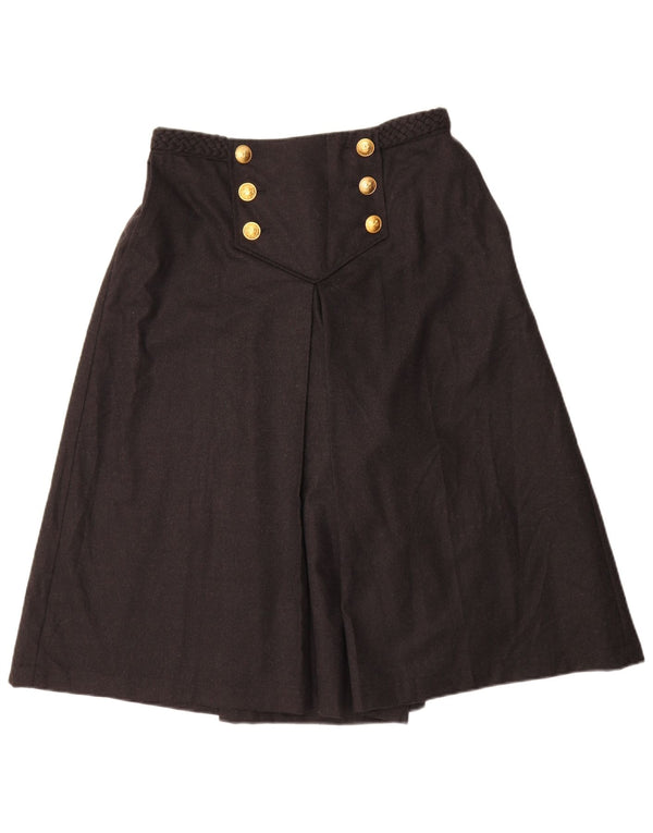 Damskie spodenki Rena Lange Cullotes UK 16 Large W30 Czarna dziewicza wełna