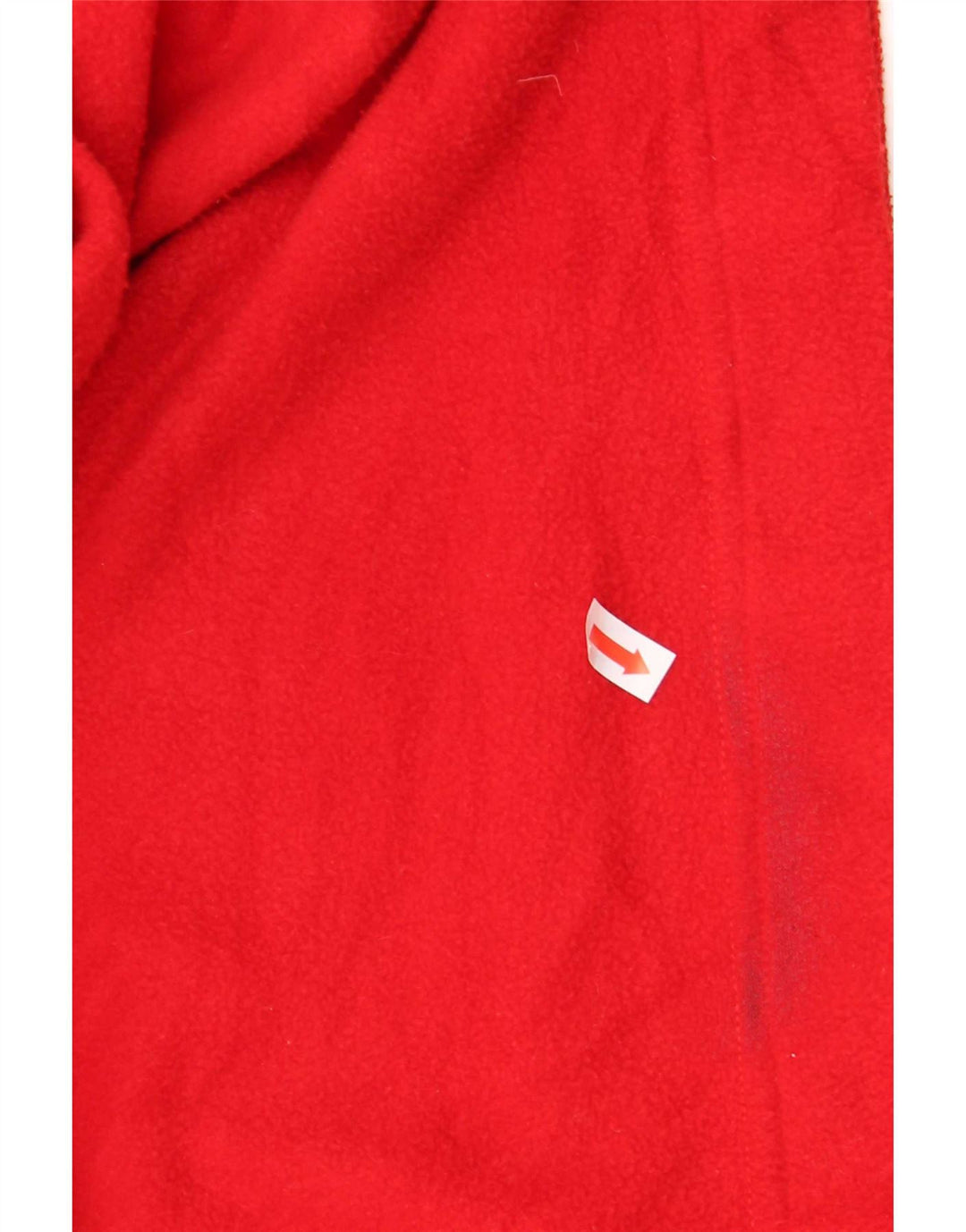 Think Różowy Męski sweter polo XL z poliestru w kolorze czerwonym