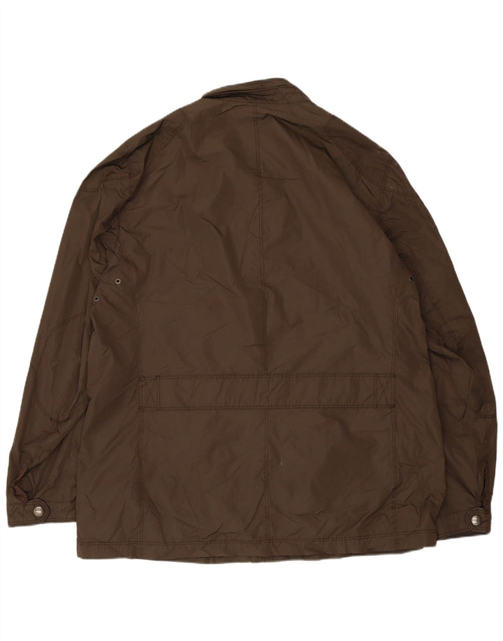Męska kurtka użytkowa Massimo Dutti UK 44 2XL Brązowa, poliester