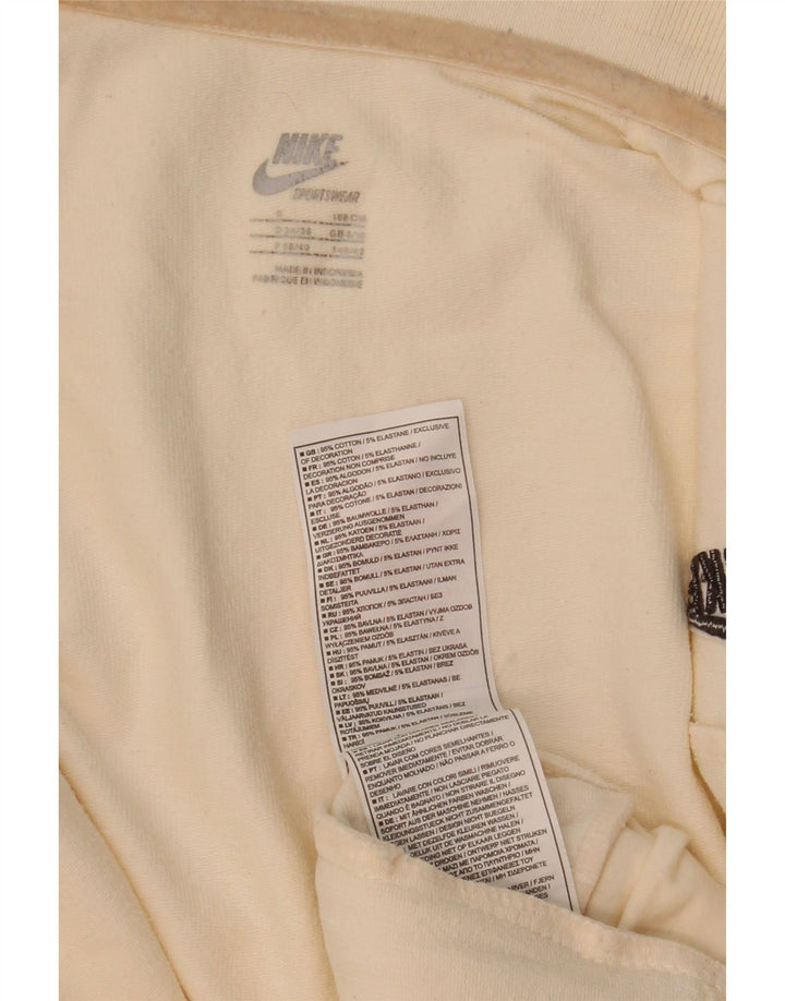 Damska bluza dresowa Nike, UK 8/10, mała, biała, bawełniana