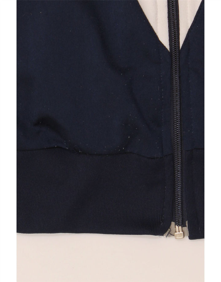 Męska kurtka dresowa Hummel IT 52, duży fioletowy poliester w blokach kolorów