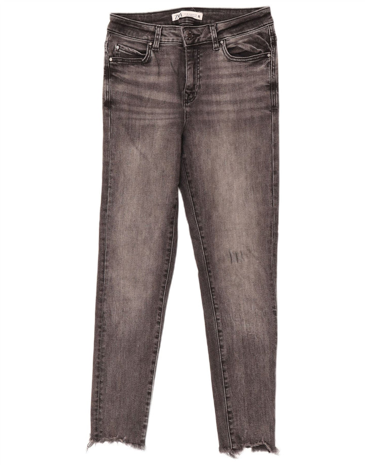 Damskie jeansy skinny Zara EU 38 Small W26 L27 Szare