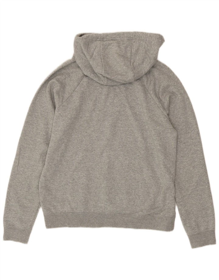 Męski sweter z kapturem Nike, mały, szary, z bawełny w cętki